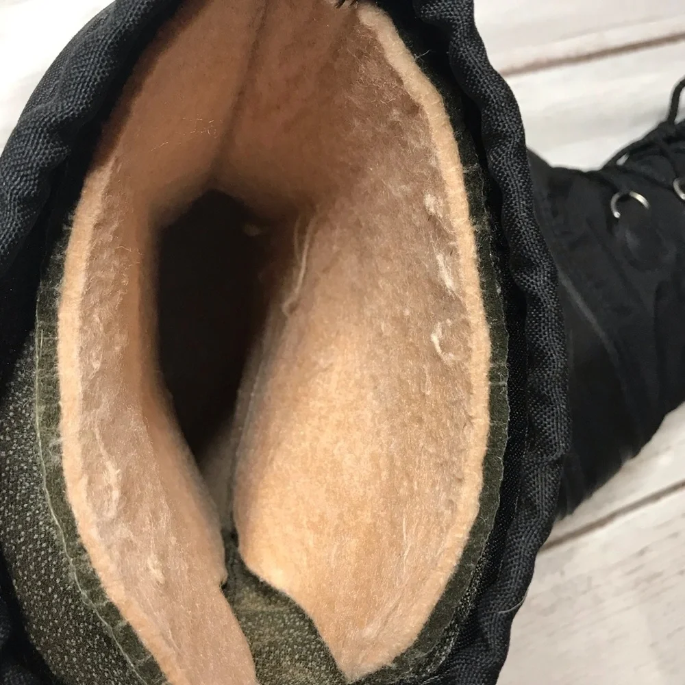 Kamik Insulated Waterproof Black Winter Snow Boots Men’s Size 10 - Picture 6 of 12